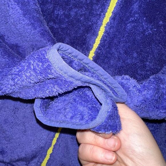 The North Face Girls Kids Purple Sherpa Fuzzy Zipper Jacket XL GUC - Picture 3 of 7